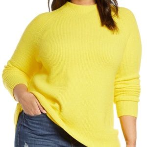 NEW Halogen Mock Neck Sweater